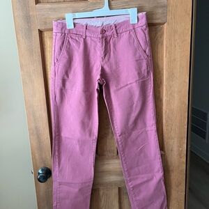 J. Crew Rose Straight Leg Khakis